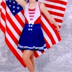 Sailor Dance Costume And Hat